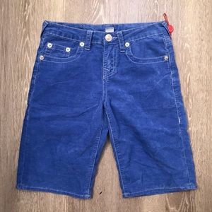 True Religion Kids Section Cut Off Jean Shorts Boy’s Size‎ 14